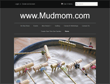 Tablet Screenshot of mudmom.com